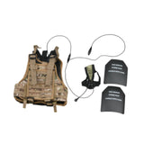 Maxbell 1/6 Outerwear Vest Communication Device for 12'' Male Dolls Figure Accessory