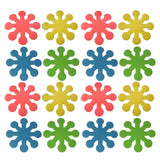 4set 16pcs Easter Decoration , Pot Mat Bowl Placement Heat Insulation Pads
