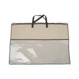 Maxbell Clothing Organizer with Zipper Blanket Storage Bag for Clothes Pillows Sheet 35x35cm