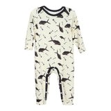 Maxbell Spring Fall Baby Romper Baby Long Sleeve Romper for Baptism Halloween Casual 3 to 6 Month