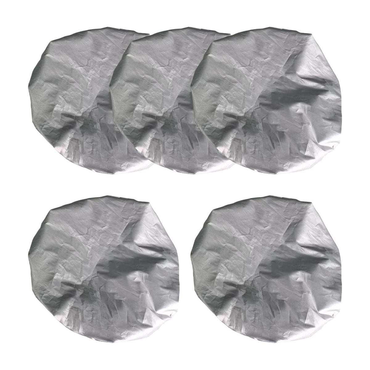 Maxbell 5 Pieces Steering Wheel Sun Shade Covers Portable Practical Dustproof Covers