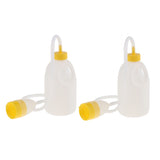 Maxbell 2 Pieces 1700ml Reusable Male Bed Pee Urinal Bottle Night Drainage Container