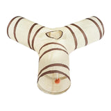 Maxbell Cat Tunnel Foldable Multifunctional Cat for Indoor Cats Kitten Training Y