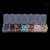 Maxbell 1 Box Topaz, Rose Quartz,Turquoise,Agate For Nail Art Embellishments Phone Case Decors Earrings Ornaments Crafts Stones Decorative Gemstones - Aladdin Shoppers