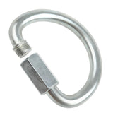 Maxbell Maxbell 10mm D-Shape Screw Locking Carabiner For Rock Climbing Harness Chest Equip