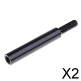Maxbell 2xM10*1.5mm Manual Gear Quick Shifter Stick Extension Lever for Honda 76mm