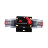 Maxbell 10xManual Reset Circuit Breaker 12v/24v Car Auto Boat Audio Fuse Holder 50A 01