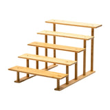 Maxbell Display Riser Multi Tiers Riser Display Shelf for Figurines Dolls Sculptures 5 Tier 40 cm