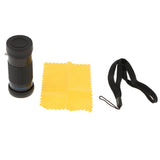 Maxbell Mini Extra Short Focus 6x16 Monocular Typoscope Microscope Kits Black - Aladdin Shoppers