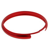 Maxbell 5x45cm Aluminum Smart Key Fob Protective Ring Cover For BMW  Red