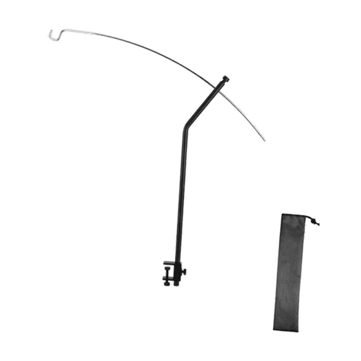 Camping Lantern Stand Multipurpose Lamp Stand for Backpacking Outdoor Hiking Single Section