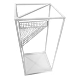 Maxbell Umbrella Stand Convenient Decor Storage Rack for Corridor Entryway Household White