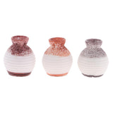 Maxbell 6x1/12 Scale Dollhouse Miniature Resin Vases 3 Pieces Random Color