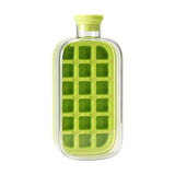 Maxbell 2 in 1 Ice Cube Bottle Outdoor Ice Cube Tray for Water Beer Juice and Drinks 800ml