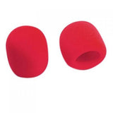 Maxbell 2x Mic Interview ABS Flag Station+ 2 Pairs Foam Microphone Covers