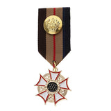 Maxbell 2 Pieces Fabric Medal Pendant Badge Men Women Cospaly Uniform Brooch Pin