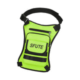 Maxbell Thigh Drop Leg Bag Fashion and Stylish Detachable Leg Straps Purse Hip Pouch Green