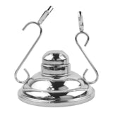 Maxbell Mug Drying Stand Stemware Rack Coffee Cup Bracket for Restaurant Cabinet Bar Silver