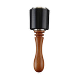 Maxbell Leather Carving Hammer Portable Nylon Hammer for Handmade Stamping Accessory Long Brown