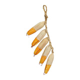 Maxbell Artificial Vegetable Ornament Versatile Corn Model for Decorating Fall Craft 45x10x5cm Corn