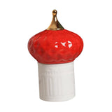 Maxbell Ceramic Candy Jar Creative Home Decoration Ornament Canister Cotton Swab Jar