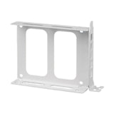 Maxbell Dual SSD Mounting Bracket SSD Bracket SSD HDD Dock 2.5 inch Hard Drive Mount White