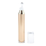 Maxbell Maxbell 20ml Roll on Roller Bottle for Eye Cream Perfume Essential Oil Vials Golden