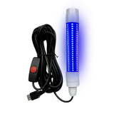 Maxbell LED Underwater Fishing Light Portable Fishing Attracting Light for Crappie Blue Light