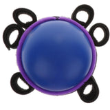 Maxbell Maxbell Portable Hand Grip Ball Finger Massage Training Stress Reliever Blue-Adults
