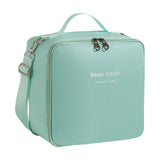 Maxbell Insulated Lunch Case Bag Leakproof Tote Food Bento Pouch for Adults Work Men Green