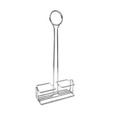 Maxbell Spice Rack with Table Number Holder Seasoning Holder for Home Kitchen Silver