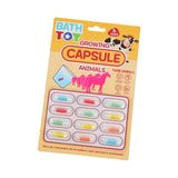Maxbell 12x Growing Animal Capsules Novelty Toy Water Growing Toys for Kids for Toys Home Animals
