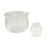 Maxbell Glass 420ml Matcha Bowl and Whisk Stand with Spout for Tea Lover Accessories
