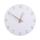 Maxbell Maxbell Wall Clock Battery Operated Silent Round Clock for Kids Room Dining Room B