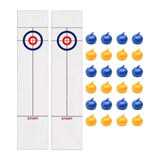 Maxbell Tabletop Curling Game Compact Family Games for Girls Boys Kids Adults