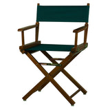 Canvas Backrest Seat Cloth for Cross Folding Chair/Stool/Seat Green