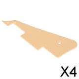 Maxbell 4xCream Single Ply Pickguard For LP Guitar
