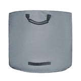 Maxbell Garden Leaf Storage Bag with Handles for Outdoor Leaves Grass Clippings Pool Gray