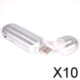 Maxbell 10xSliver 4GB USB MP4 MP3 Music Video Player Recording with FM Radio eBook