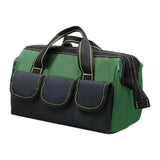 Maxbell 16 inch Wide Mouth Tool Bag for Mechanics DIY Enthusiasts Construction Worker Green