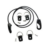 Maxbell Elastic Rope Boat Fitness Equipment Sports Replacement Practical with D Rings