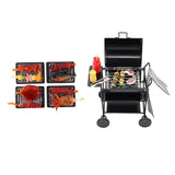 Maxbell 1/12 Dollhouse Furniture Miniatures Oven w. Foods Barbecue BBQ Kitchenware