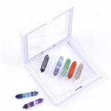 Maxbell Maxbell 6pcs Polished Quartz Crystal Points Geology Science Kit Earth Science Toy