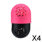 Maxbell 4xMakeup Blender Holder Hollowed Reusable Drying Case Washable Cosmetic Box