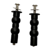 Maxbell 1 Pair Toilet Seat Screw and Bolt Kit High Reliability Sturdy Easily Install Double Ball