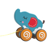 Maxbell Pull Along Toy Walking Toy with String for Interaction Preschool Holidays