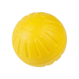 Maxbell Maxbell EVA Dog Chew Ball Toys Yellow Bite Resistant for Dogs Training Playing 7cm Ball