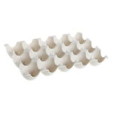 Maxbell 15 Cup Egg Holder Box Kitchen Egg Storage Box for Countertop Kitchen Cabinet Beige