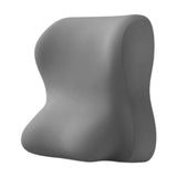 Maxbell Lumbar Back Support Cushion Face Down Pillow for Beds Household Office Chair Gray