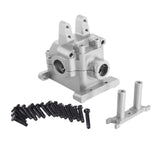 Maxbell Metal Front Gearbox Housing Gear Box Shell for 1/14 14301 14302 14303 RC Car Argent